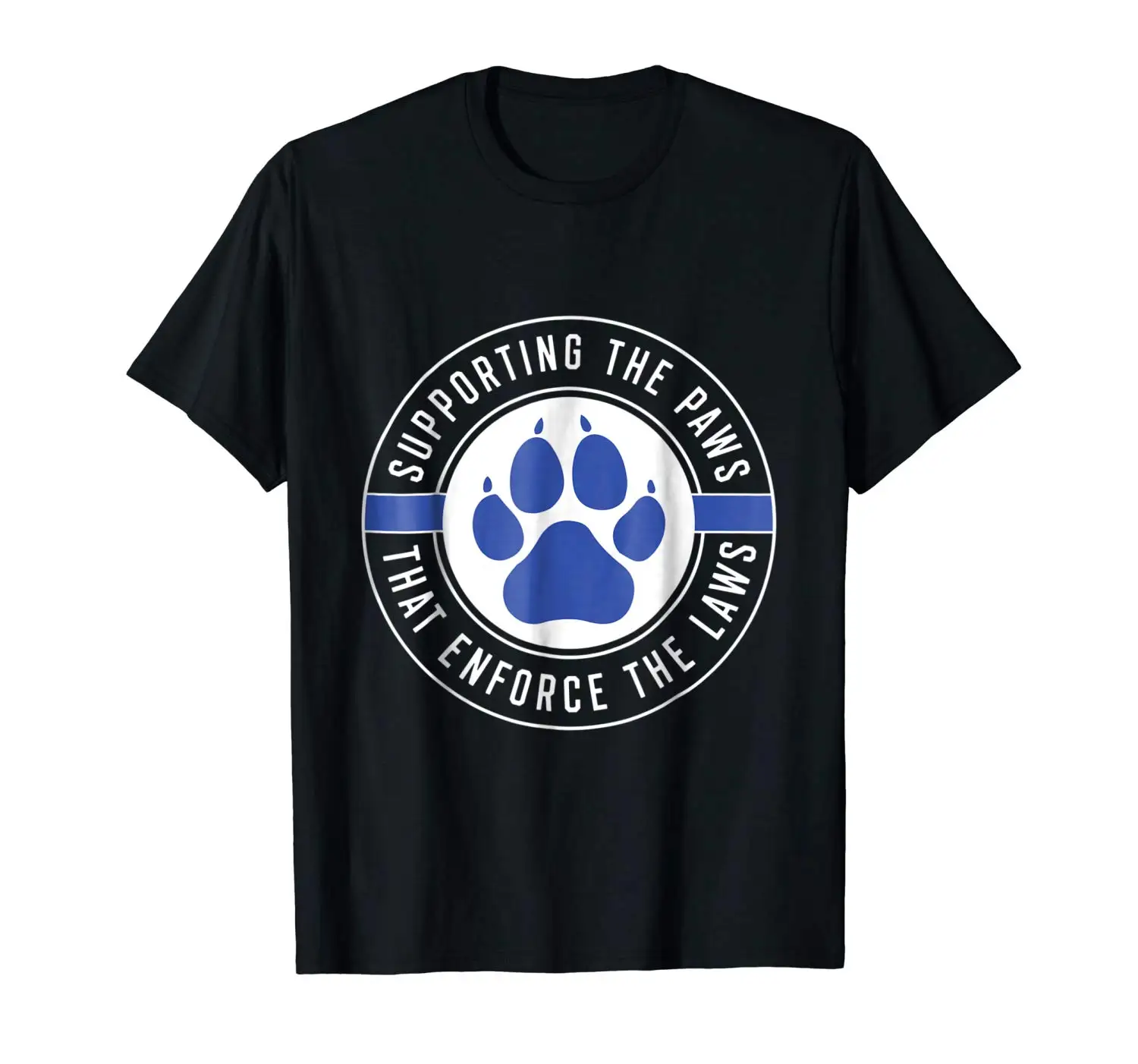 2019 забавная K9 полицейская поддержка футболка подарок для сотрудников полиции