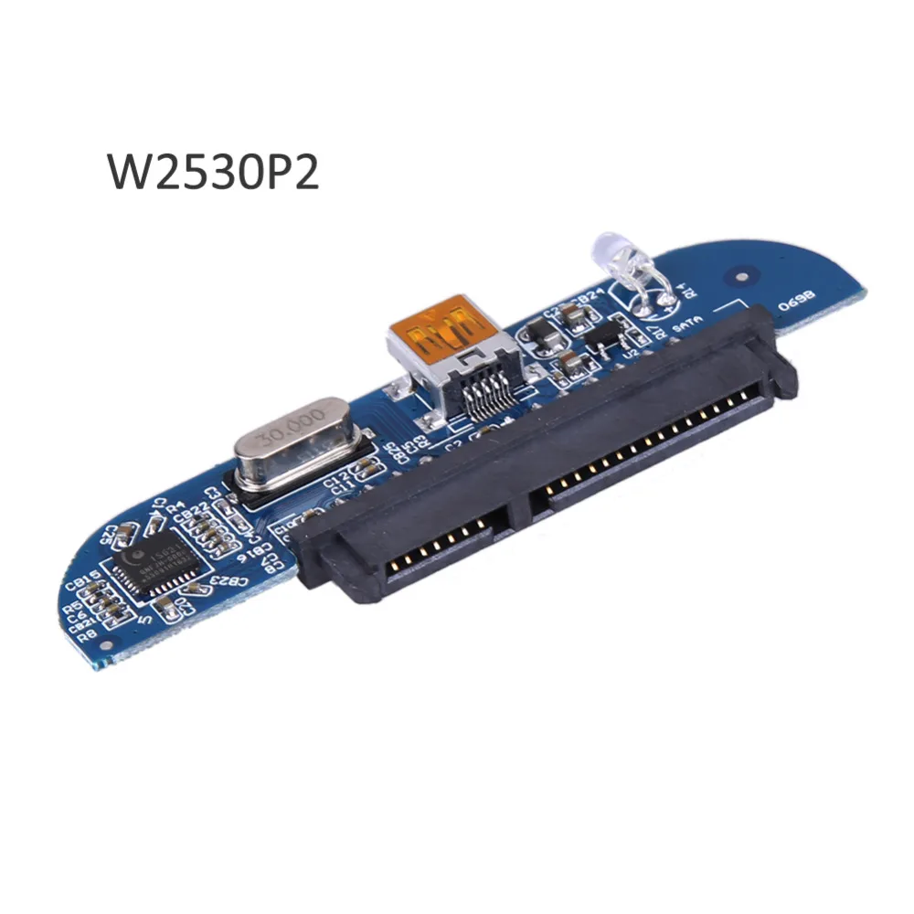 USB 3 0 до 2 5 &quotSATA 7 + 15pin адаптер жесткого диска для SATA SSD / max ТБ HDD модуль ноутбука