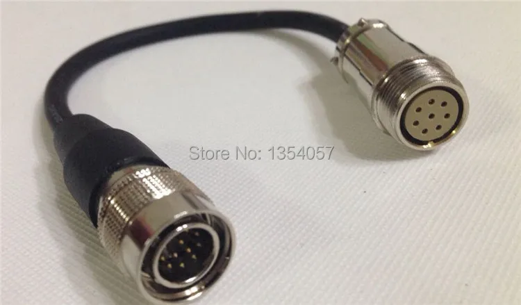 Canon 8 контактный переходник с внутренней резьбой на внешнюю часть Fuji 12|pin female|pin 8pin