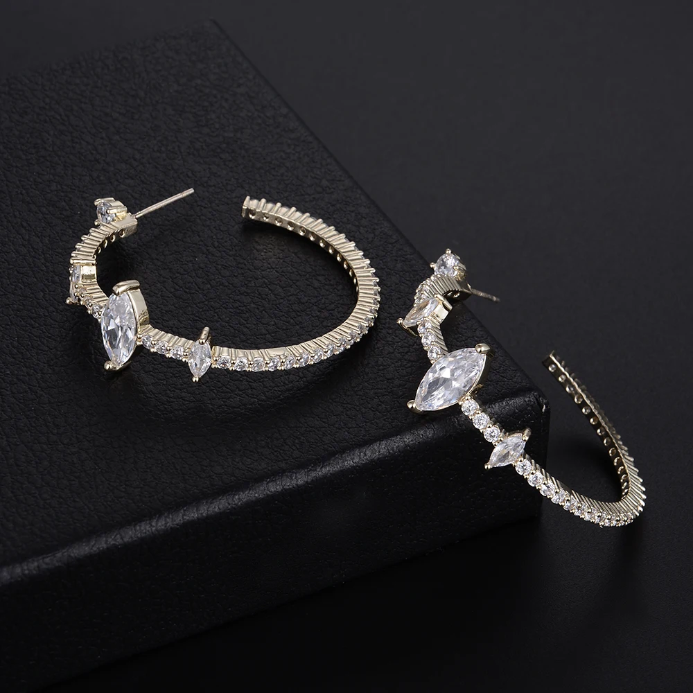 Missvikki Подвески Серебро 925 Оригинальный boucle d'oreille femme крапановая закрепка CZ