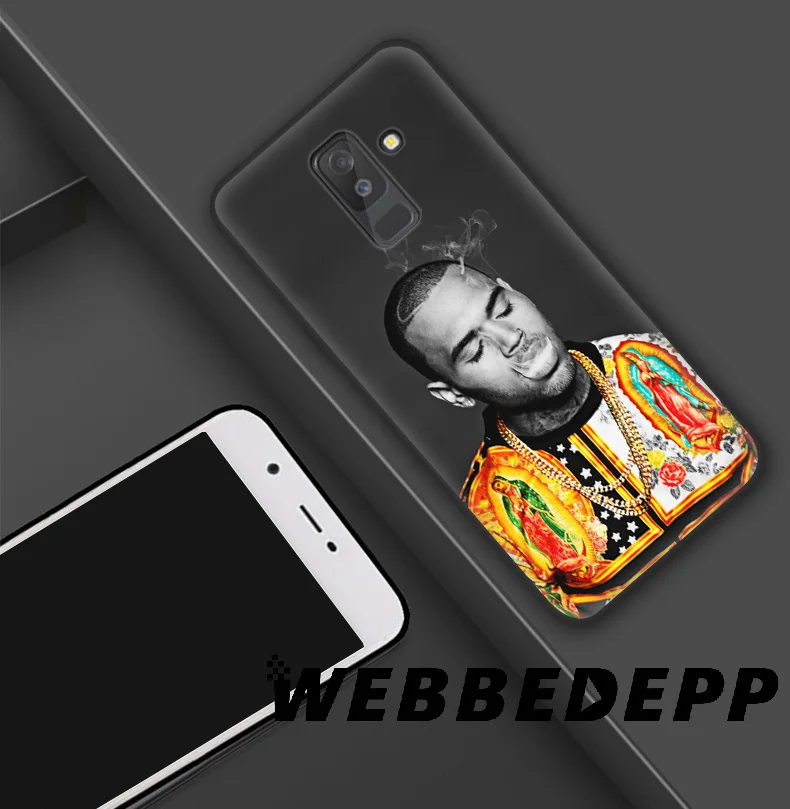 WEBBEDEPP Криса коричневый Рэппер Мягкий ТПУ силиконовый чехол для Samsung Galaxy S10 S10e S9 S8