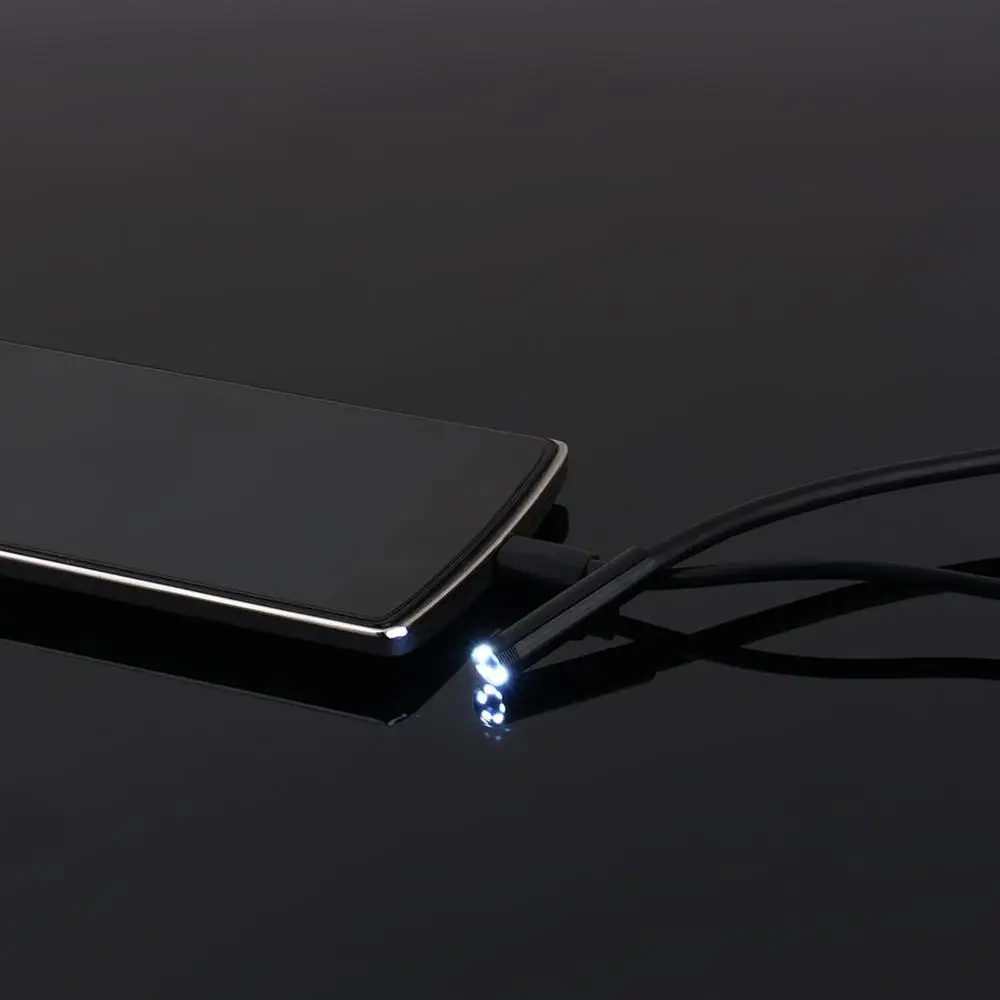 Камера эндоскоп IP67 водонепроницаемая камера Бороскоп с usb разъемом 5 мм/7 мм 6