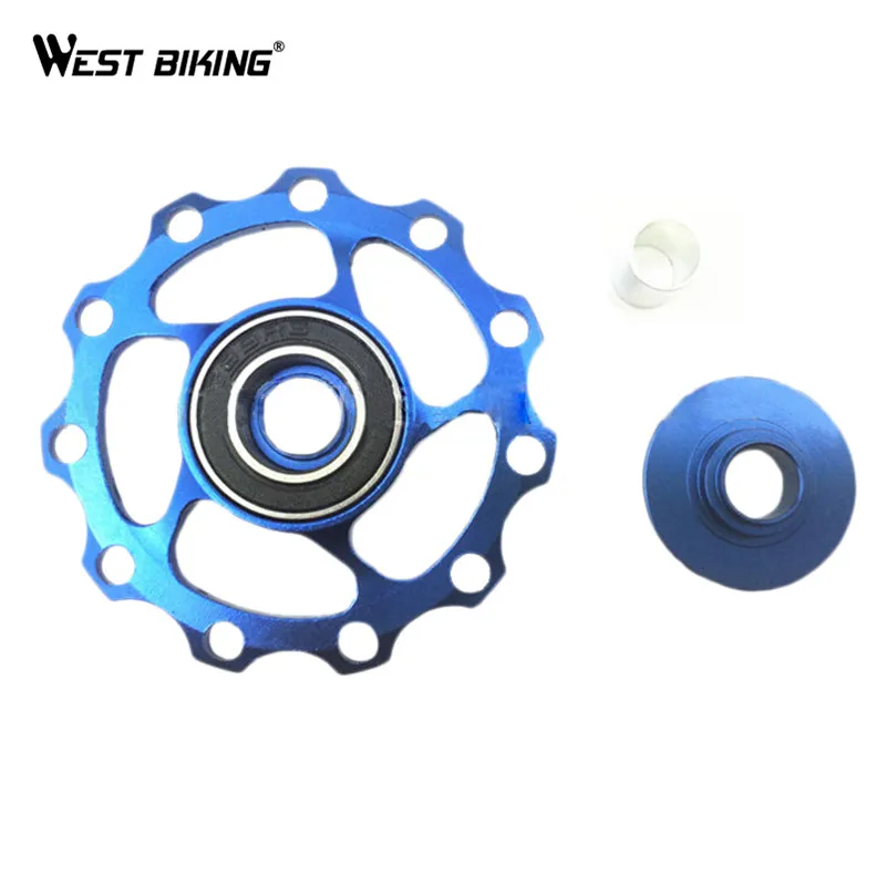 WEST BIKING сплав Jockey колеса велосипеда MTB направляющий ролик шкив запчасти для