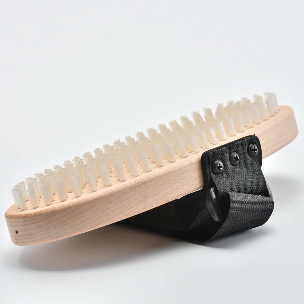 XCMAN racing овальная щетка для катания на лыжах нейлоновая с милым кожаным