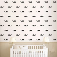 whale wall decal fish whales wall sticker diy baby room home decoration wall art wall stickers for kids rooms 70pcsset