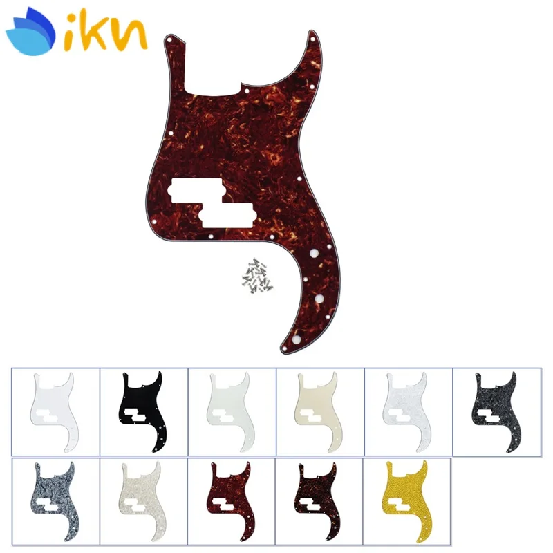 Новинка, 1 шт., 13 отверстий, PB P, Bass Pickguard, царапина, пластина без ферменной конструкции, отверстие и винты для 4 струн, аксессуары для басов, дополнительные цвета