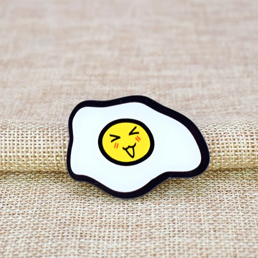 Горячие значки аниме для одежды kawaii значок акриловые значки модная одежда рюкзак с нашивками Кнопка булавка еда Фрукты акриловая брошь un - Цвет: YTB01