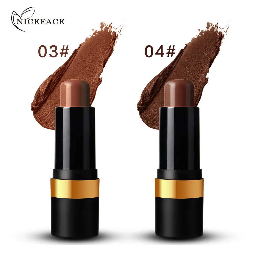 Профессиональный бронзер NICEFACE макияж водостойкий для контуринга кремовая