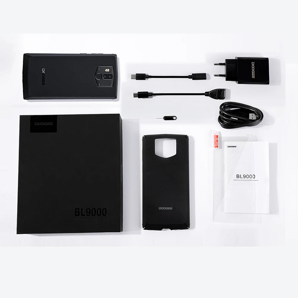 DOOGEE BL9000 смартфон с 5 99-дюймовым дисплеем процессором Helio P23 ОЗУ 6 ГБ ПЗУ 64 12 МП Мп 8 |