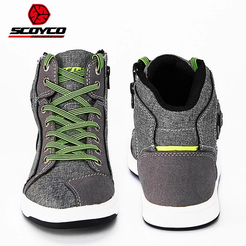 

Gray and camouflage color motorcycle boots MT016 scoyco knight protective motocross motorbike shoes size 39-40-41-42-43-44-45