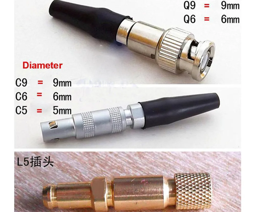 Кабель дефектоскопа для гарантии качества LEMO 01 to Krautkramer C9 C9|cable for|cable detectorcable c |