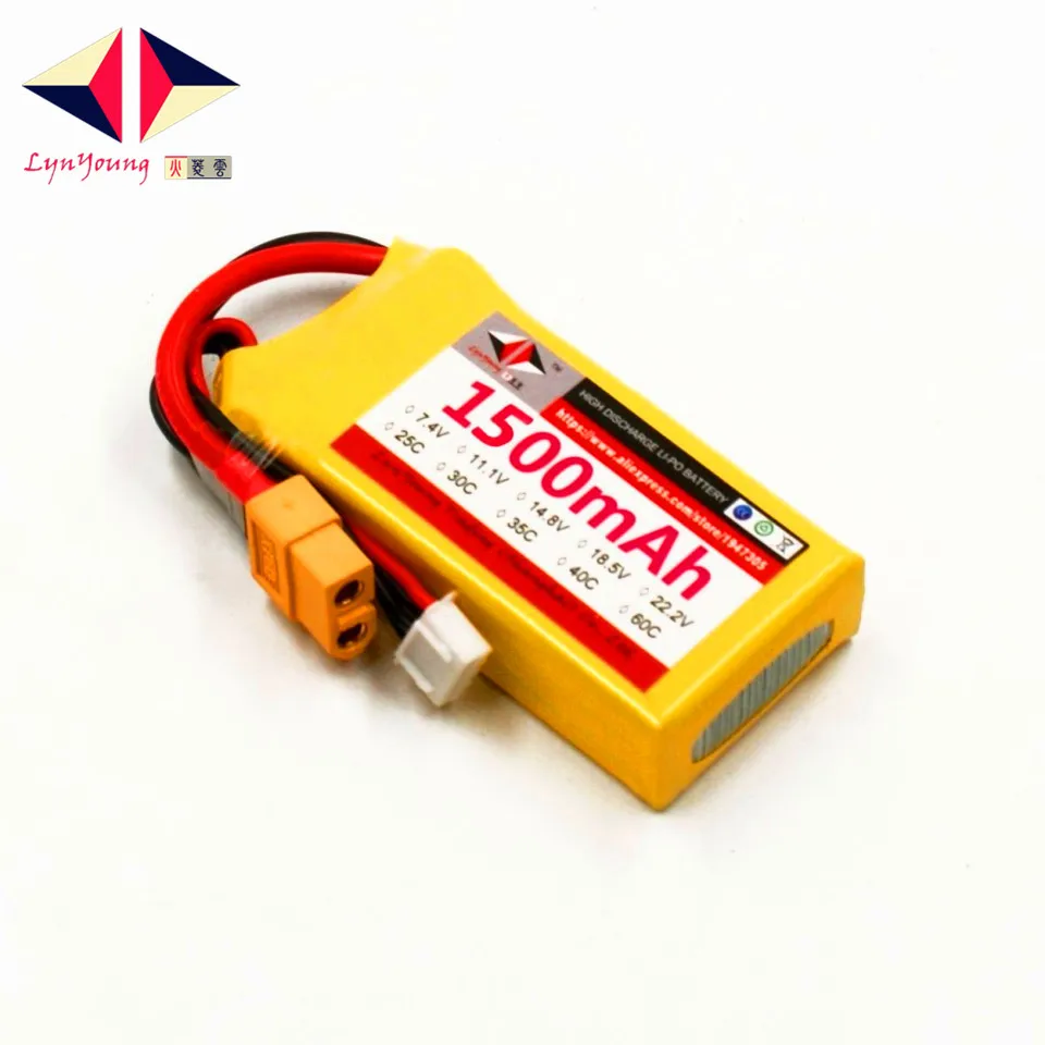 Аккумулятор HX Lipo 3S 11 1 В 1500 мАч 25C 30C 35C 40C 60C для радиоуправляемого дрона