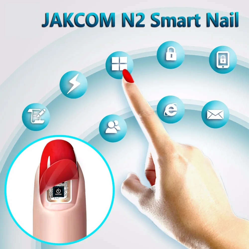 JAKCOM N2 Smart Nail: New Multifunction Intelligent Accessories with NFC, No Charging Required - Smart Wearable Gadget image 2