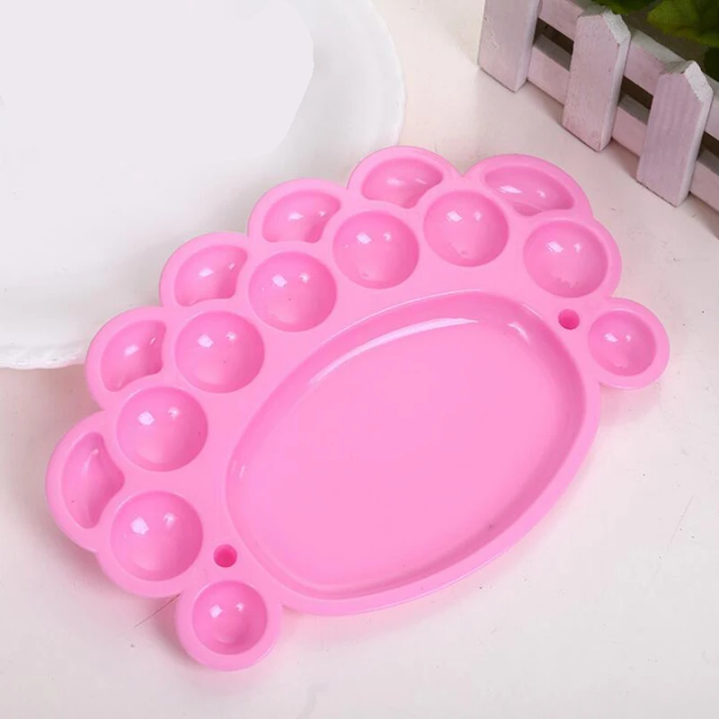 4 шт. Акварельная Палитра для рисования акварельный пиант пластиковый отпечаток