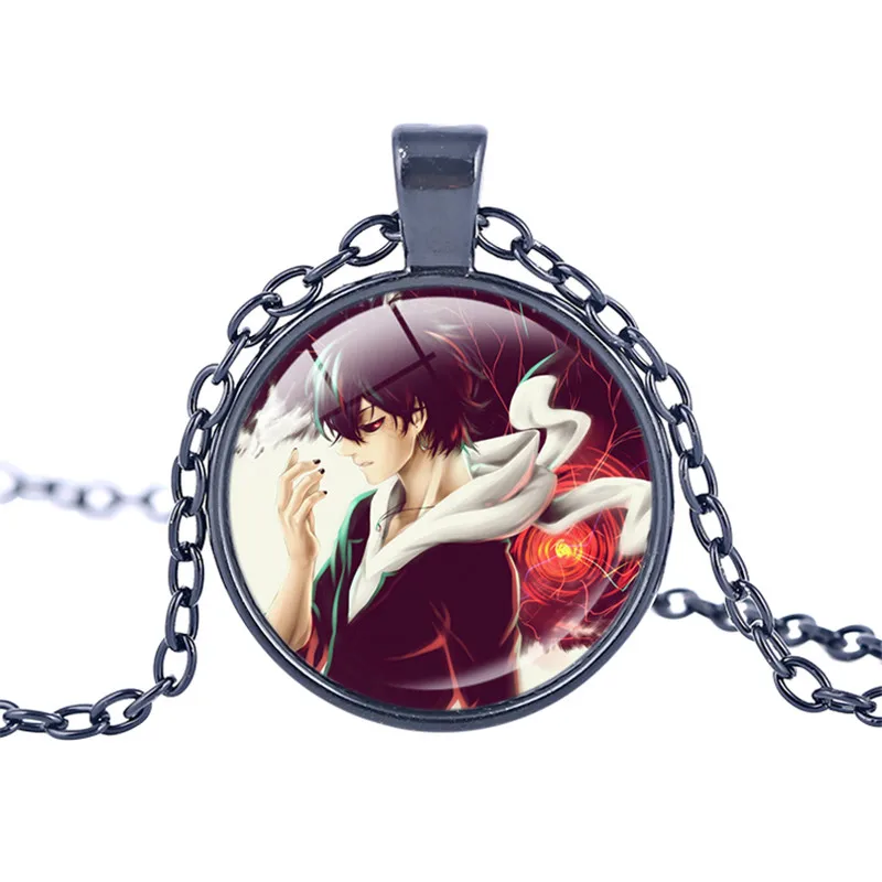 Аниме Tokyo Ghoul Kaneki Ken ожерелье фигурки Подвески Трендовое стекло круглая купольная