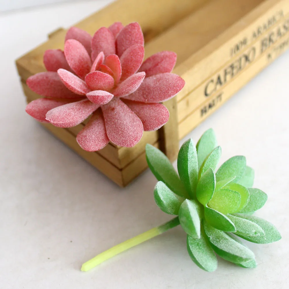 F Искусственные суккуленты растения ПВХ Искусственная Трава Пейзаж настольного