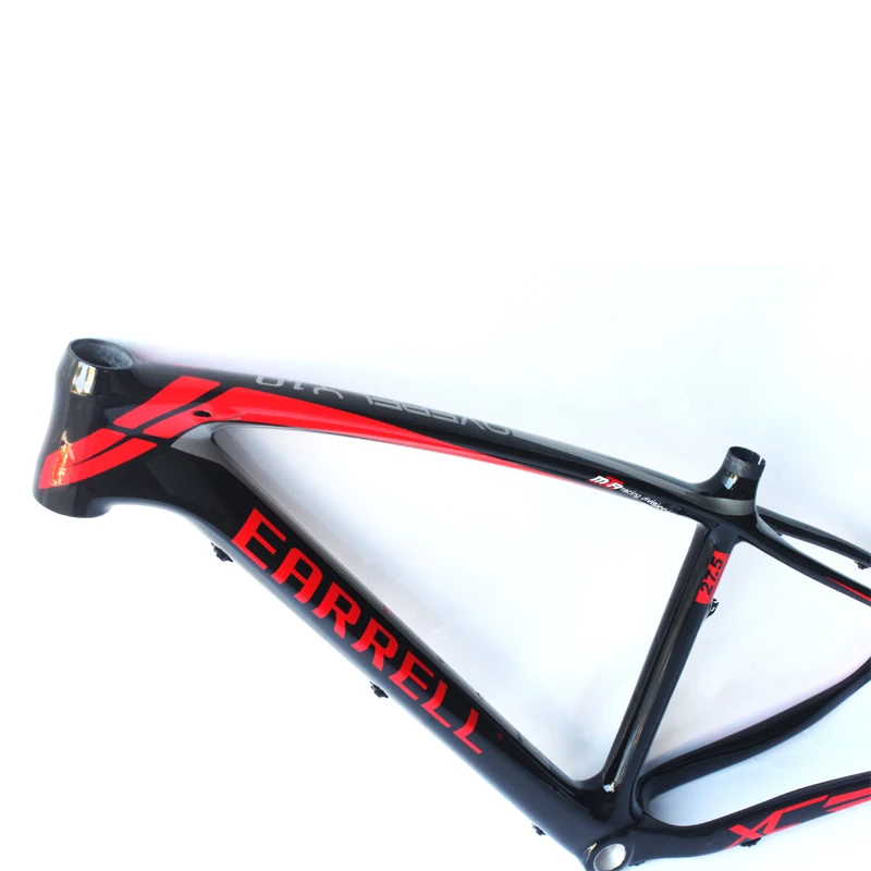 Карбоновая рама EARRELL mtb, китайский полный карбоновый скоростной горный велосипед, карбоновая рама BSA, зажим, гарнитура, вешалка
