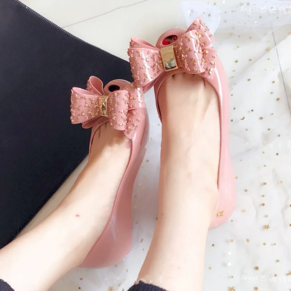 Женские сандалии желе Melissa 2021 новая летняя обувь женские повседневные на плоской