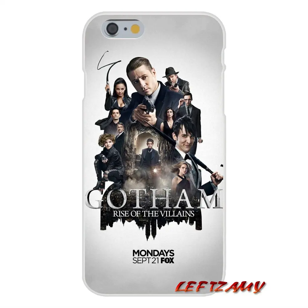 Аксессуары чехлы для телефонов американский Телевизор Gotham iPhone X XR XS MAX 4 4S 5 5S 5C SE 6 6S