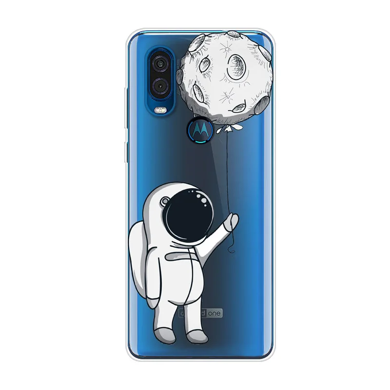 Чехлы для Moto One Vision чехол телефона Мягкая силиконовая задняя крышка Motorola MOTO Action