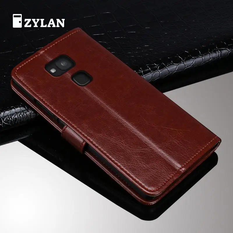 Чехол книжка ZYLAN для BQ Aquaris V Plus BQS роскошный кожаный чехол бумажник с подставкой и