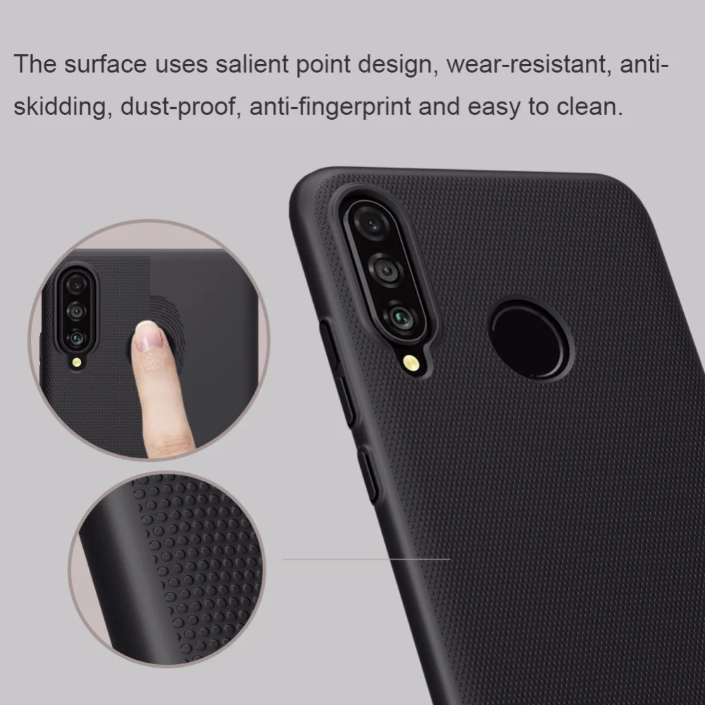 Huawei P30 Lite случае huawei P30 Lite чехол NILLKIN Super Frosted Shield жесткий чехол Подарок телефон владельца