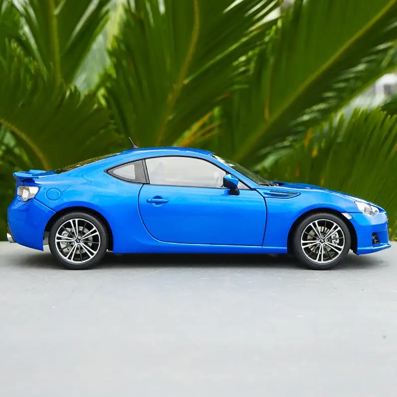 1:18 передовая модель автомобиля из сплава, SUBARU BRZ GT86, литая металлическая модель игрушечного автомобиля, коллекция подарков