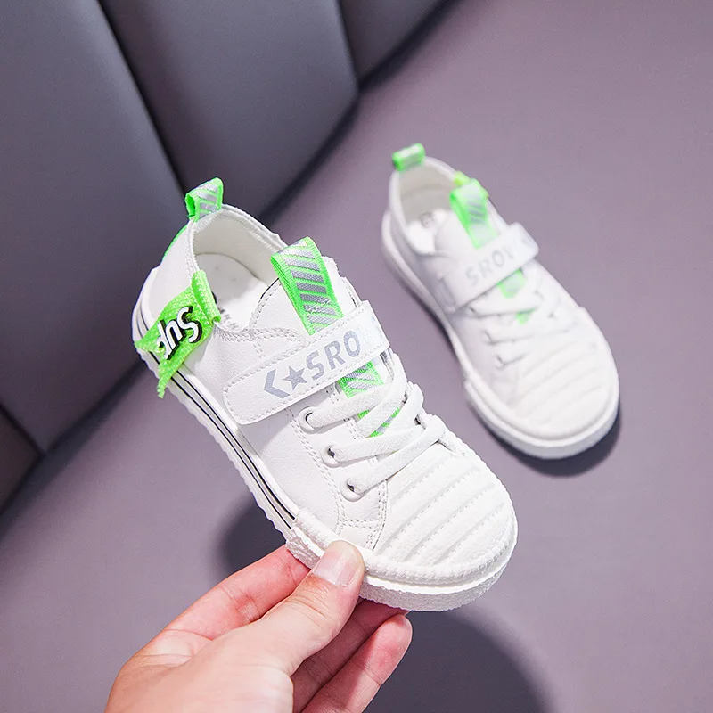 Парусиновая обувь для девочек Детские повседневные кроссовки мальчиков