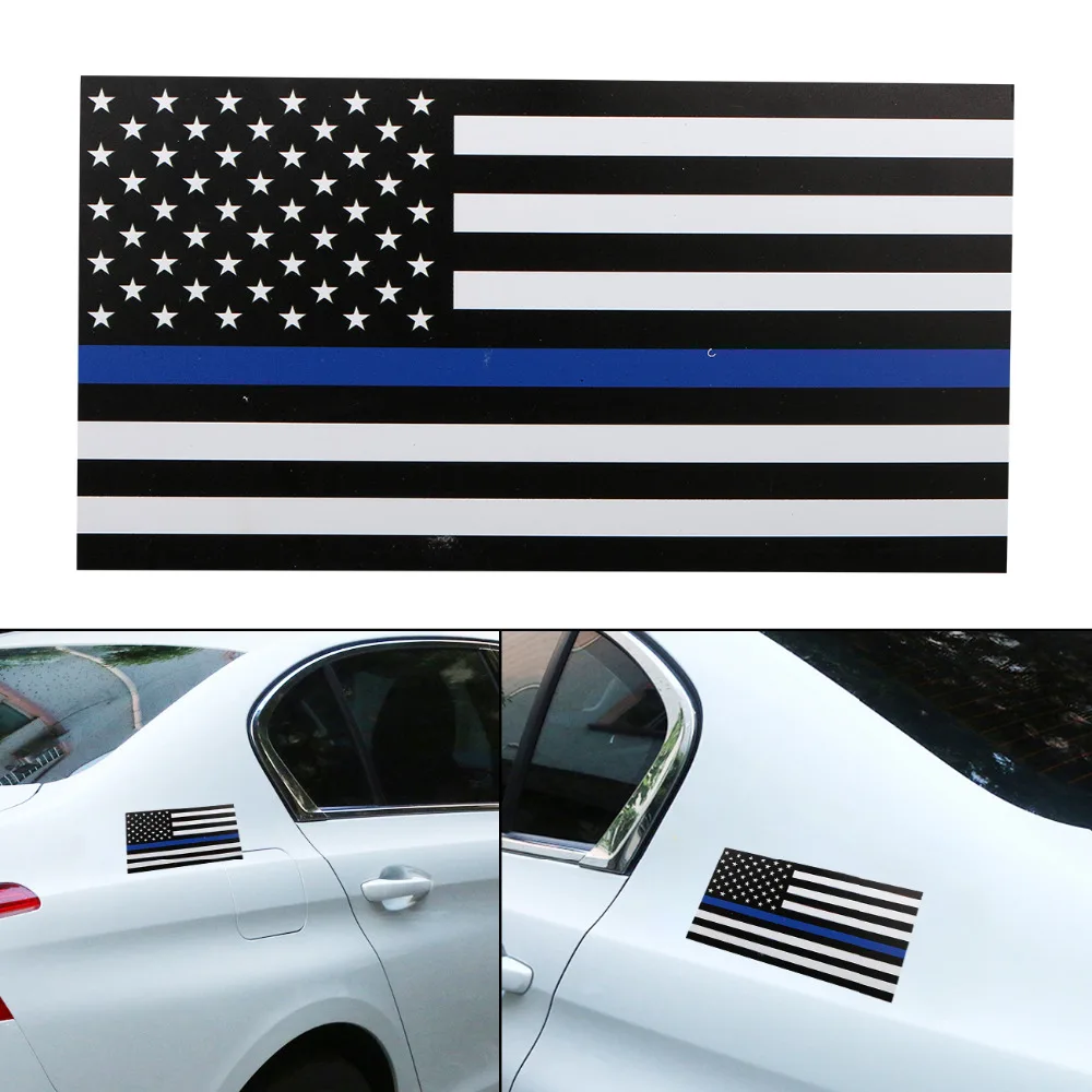 1x Флаг США наклейка/Американский флаг наклейка на бампер автомобиля съемный
