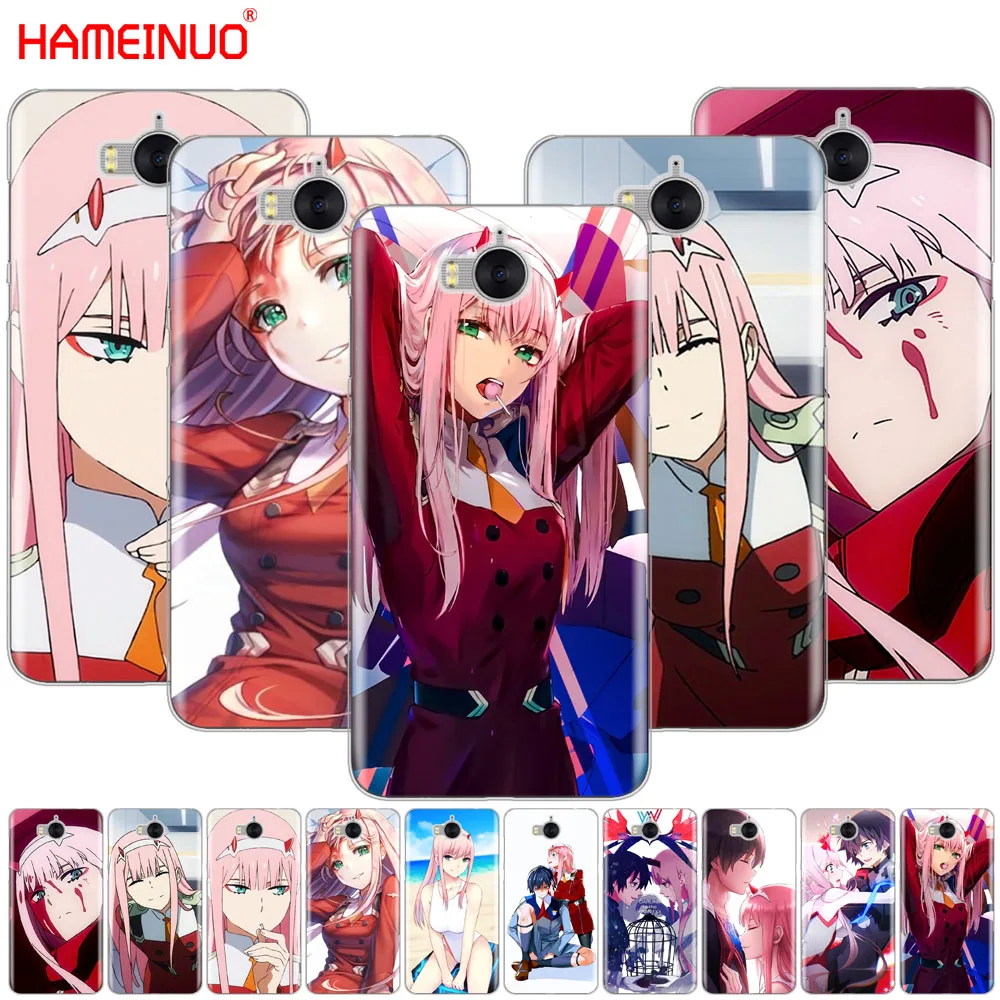 HAMEINUO дорогой в FranXX чехол для сотового телефона huawei honor 3C 4X 4C 5C 5X 6 7 Y3 Y6 Y5 2 II Y560