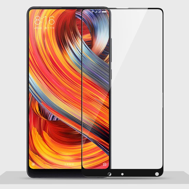3D закаленное стекло для Xiaomi Mi Mix 2 Полное покрытие экрана Взрывозащищенная