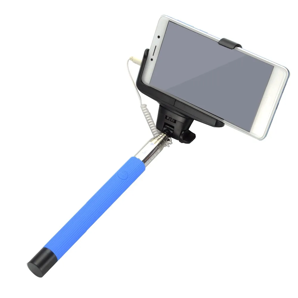 Z07-7 аудио кабель проводной selfie палка расширяемой монопод самостоятельная stick для iphone 7 6 plus 5 5s 4S ios samsung Android