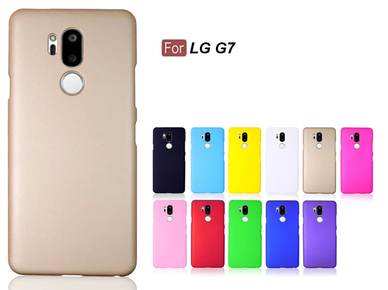 Чехлы для телефонов ультра тонкий жесткий прорезиненный матовый чехол LG G7 Чехол