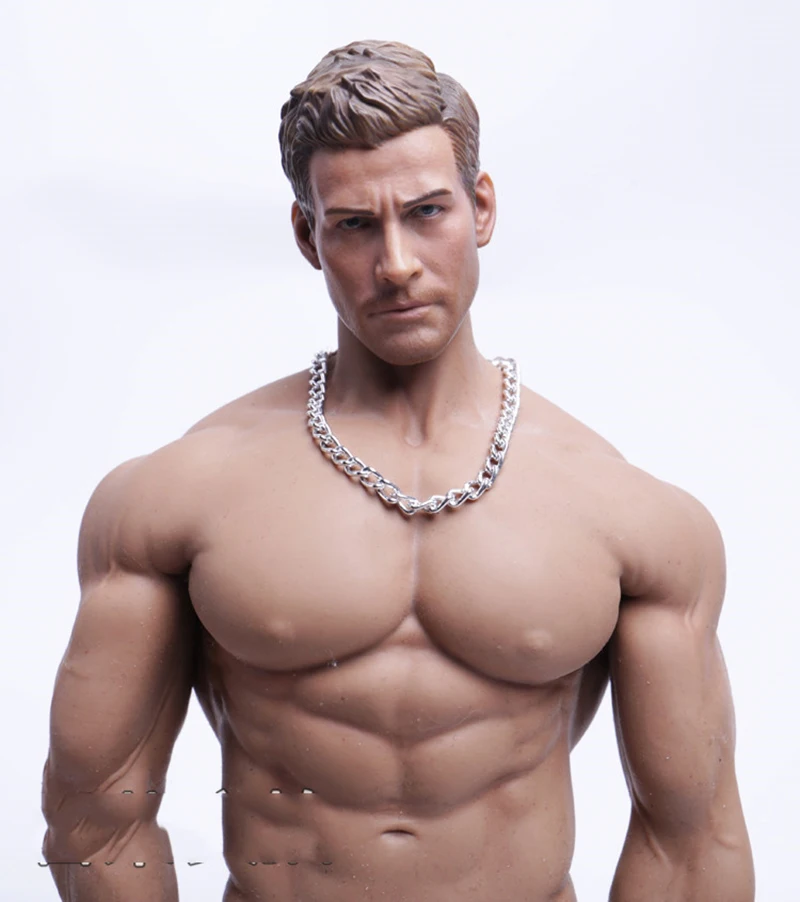 Мужские модели ожерелий 1/6 Scale кулон серебристого и золотого цвета для 12 дюймов
