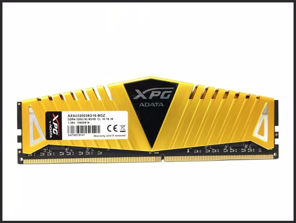 ADATA XPG Z1 PC ddr4 ram 8GB 16GB 2400MHz или 3000MHz 3200MHz 2666MHz DIMM настольная память поддержка материнской платы ddr4 8G 16G 3000