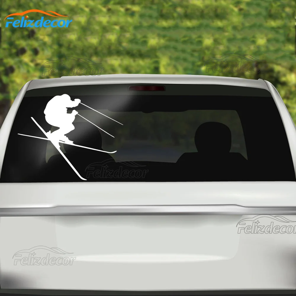 20*15 см Новая позиция горный лыж искусство автомобиль наклейка виниловая s