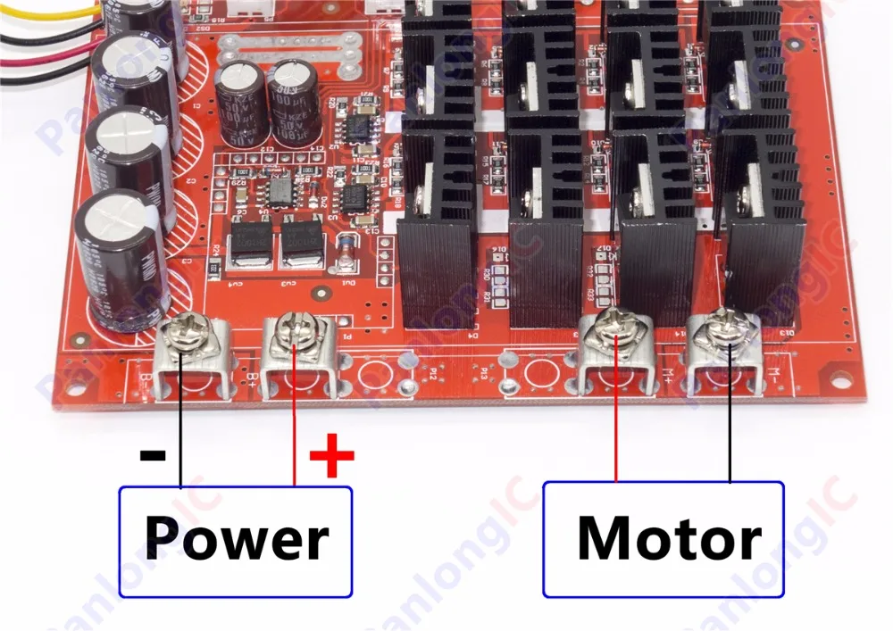 100 шт. 10-50 в 60 а постоянный ток контроллер скорости PWM HHO 12 24 48 3000 вт макс. высокое