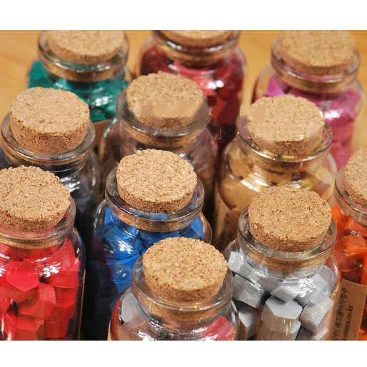 Запечатывание воска гранулированный зернистый воск специальный штамп упаковка