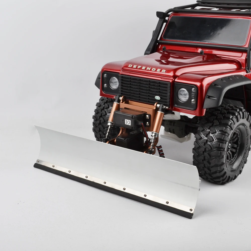 1/10 RC TRX4 радиоуправляемая лопата для снега и сервопривод инструменты подметания