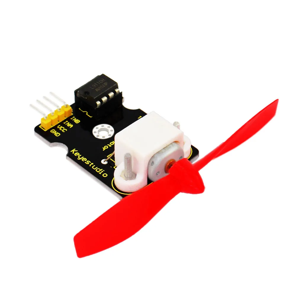 

Free shipping!Keyestudio L9110 Fan Module FOR Arduino UNO R3