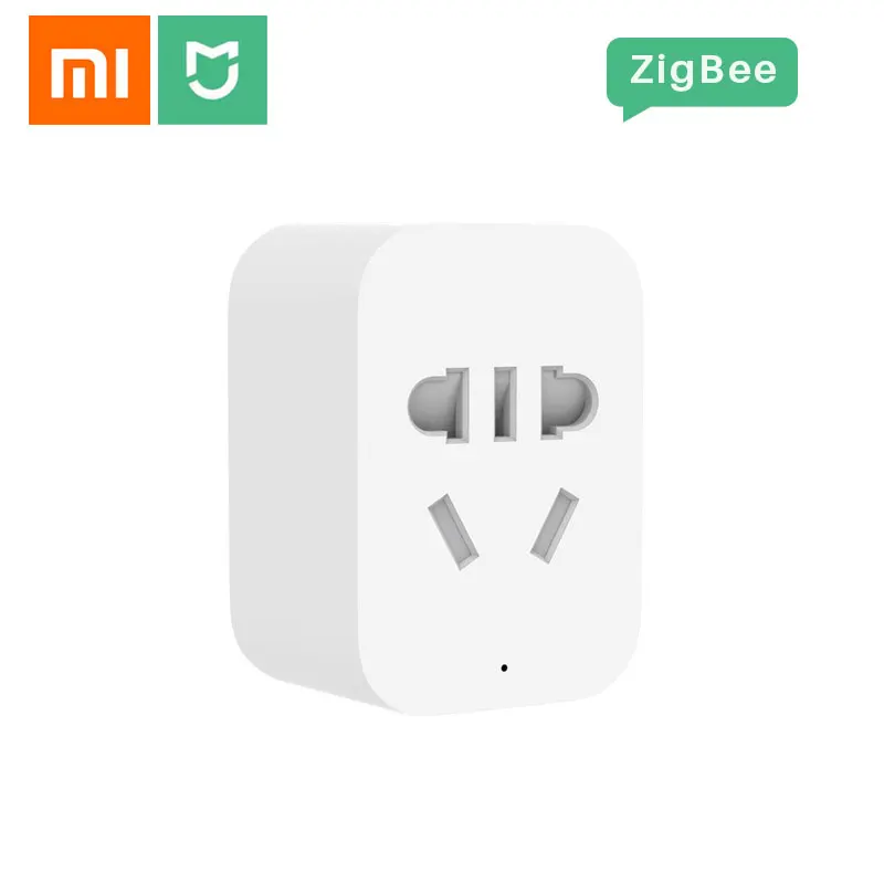 Оригинальная умная розетка Xiaomi MiJia Zigbee Wi Fi беспроводное приложение с пультом