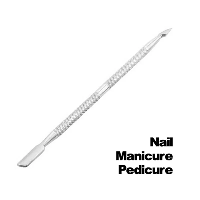 

Cuticle Nail Pusher Remover Manicure Pedicure Trimmer Tools Nail File KG66