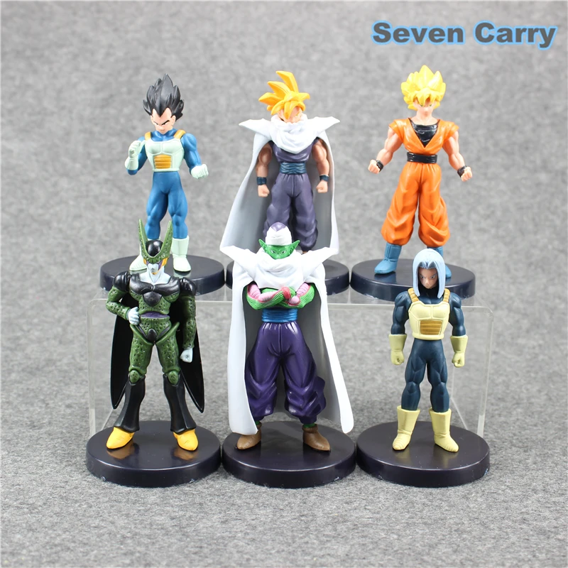 Новый 6 шт./компл. аниме DBZ Драконий жемчуг Z Сон Гоку Супер Saiyan фигурку жемчуг: