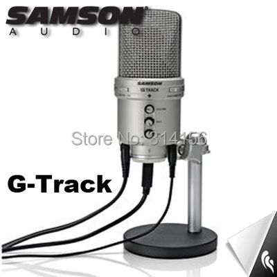 Оригинальный Samson G-Track/G Track USB конденсаторный микрофон со встроенным