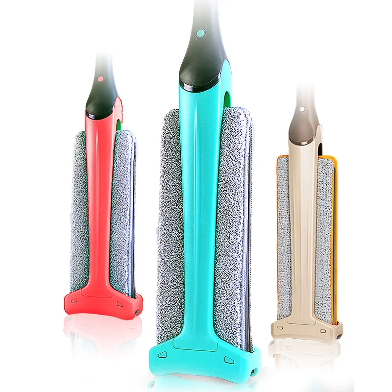 Волшебная Швабра ручной толкатель без электричества Совок твердый пол ленивый