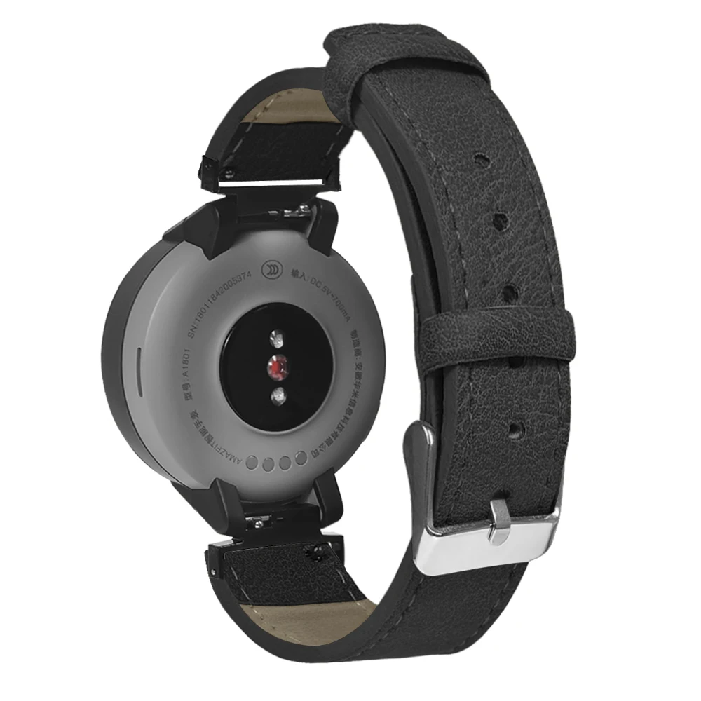 Ремешок из натуральной кожи для часов Amazfit Verge 3 ремешок в стиле ретро браслет Xiaomi