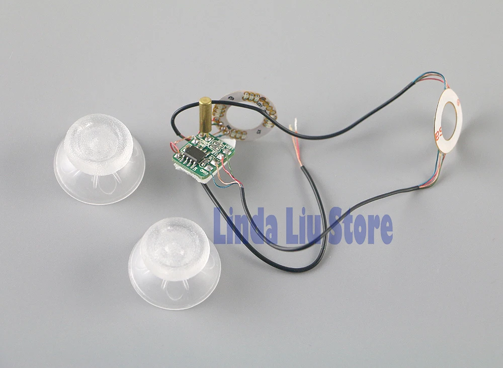 ChengChengDianWan ThumbSticks LED Light Up Mod с прозрачным колпачок для пальцев набор PS4 и XBOX ONE