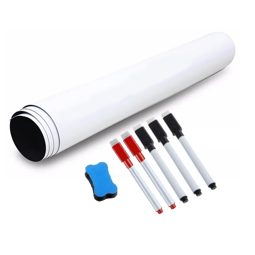 Виниловая магнитная доска Размера A3 маркер ластик белая наклейка на холодильник