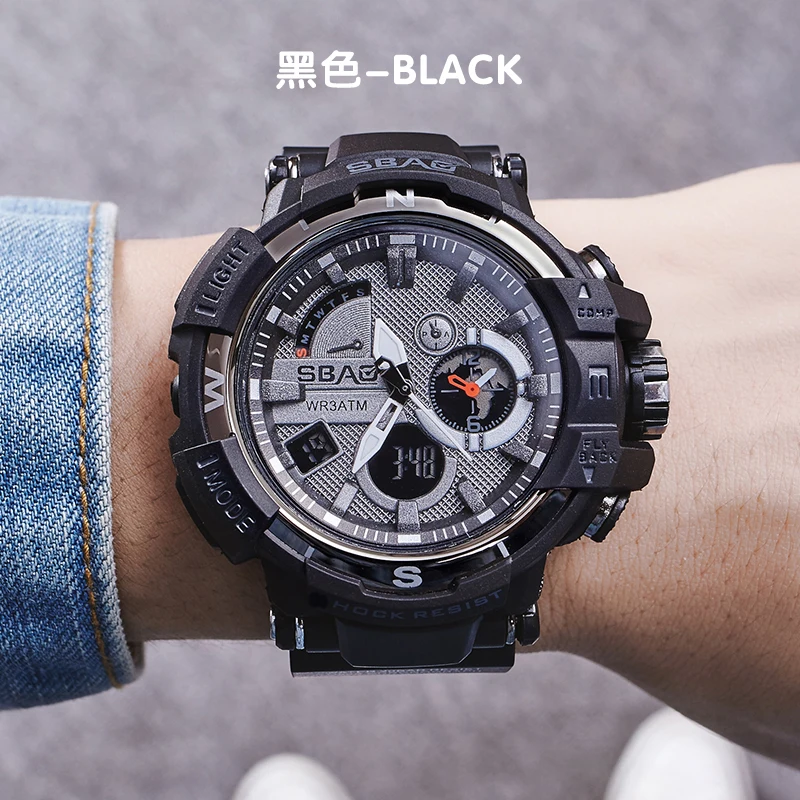 SBAO наручные часы Для мужчин 2018 лучший бренд класса люкс известный Наручные
