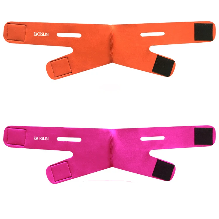 Тонкий Массажер для подтяжки лица маска похудения Пояс инструмент анти